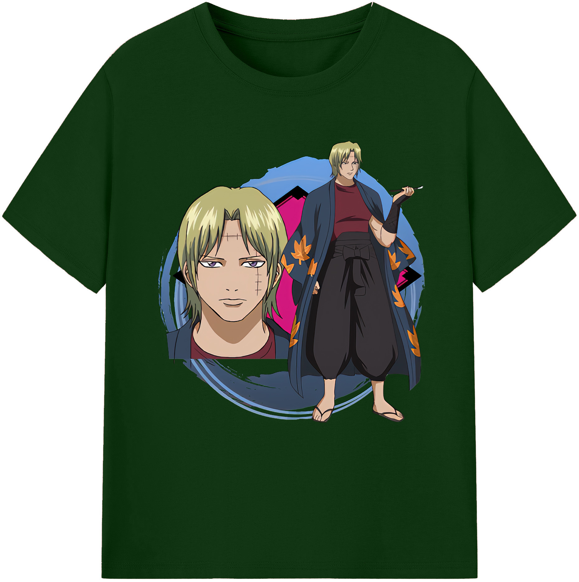 （画像用） ぎんたま 坂田銀時（さかたぎんとき） 神楽 志村新八（しむら しんぱち） GINTAMA Sakata Gintoki Kagura Shimura Shinpachi 綿100％半袖Tシャツ（フロントプリント）